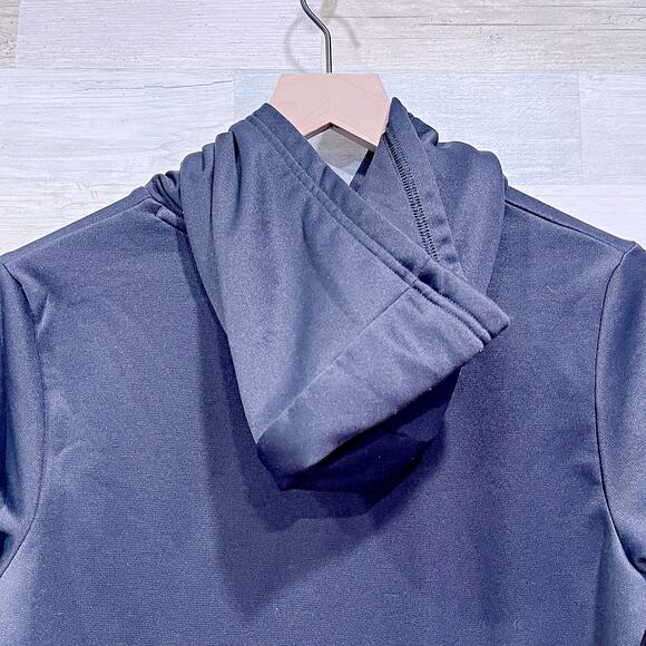 Under Armour Performance Fleece Hoodie Sweatshirt Kangaroo Pocket Boys Large YLG - Picture 5 of 7